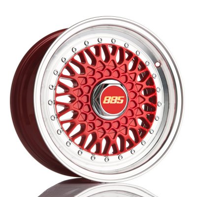 Classic RS Röd Fälg (Styck) 7x15 bultcirkel: 4x100 ET: 20